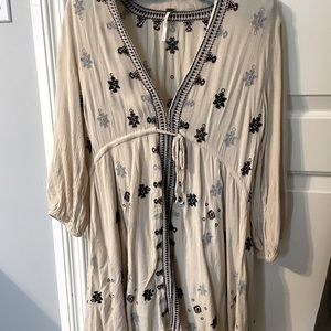 Free People Boho Patterned Dress